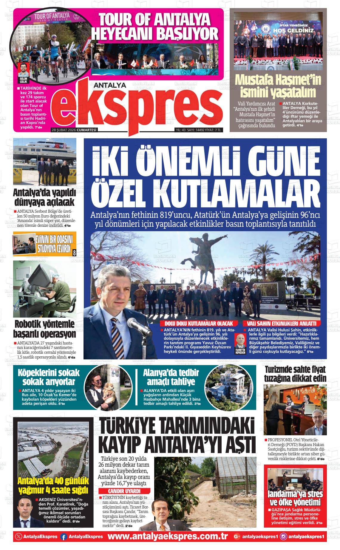 Antalya Ekspres 28.02.2026