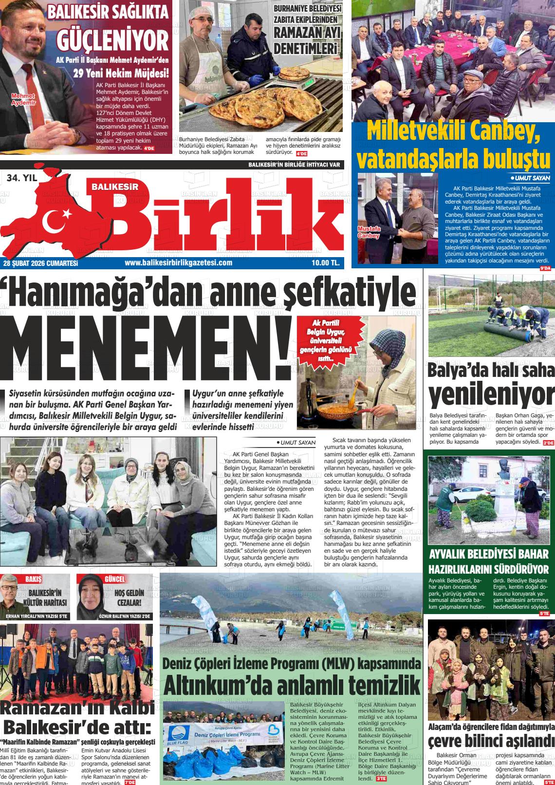 Balikesir Birlik 28.02.2026