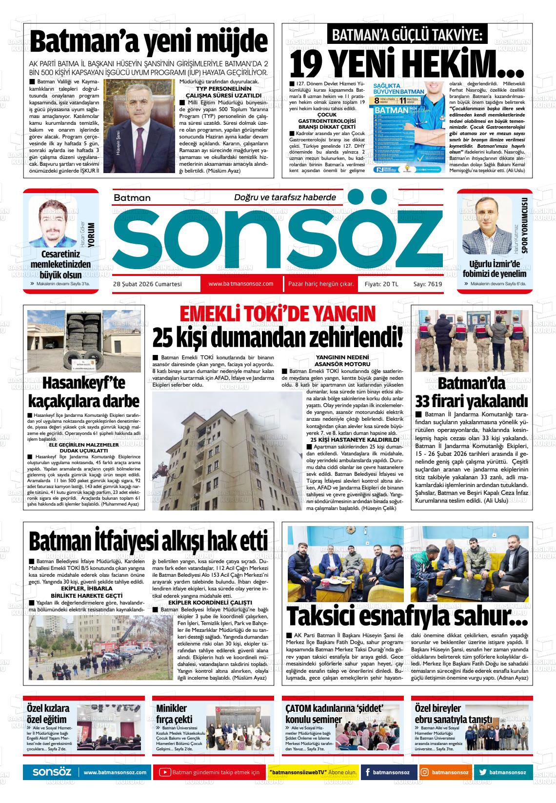 Batman Sonsoz 28.02.2026