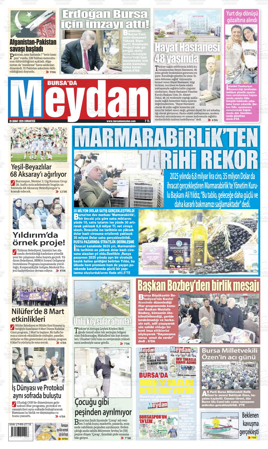 Bursa Dameydan 28.02.2026