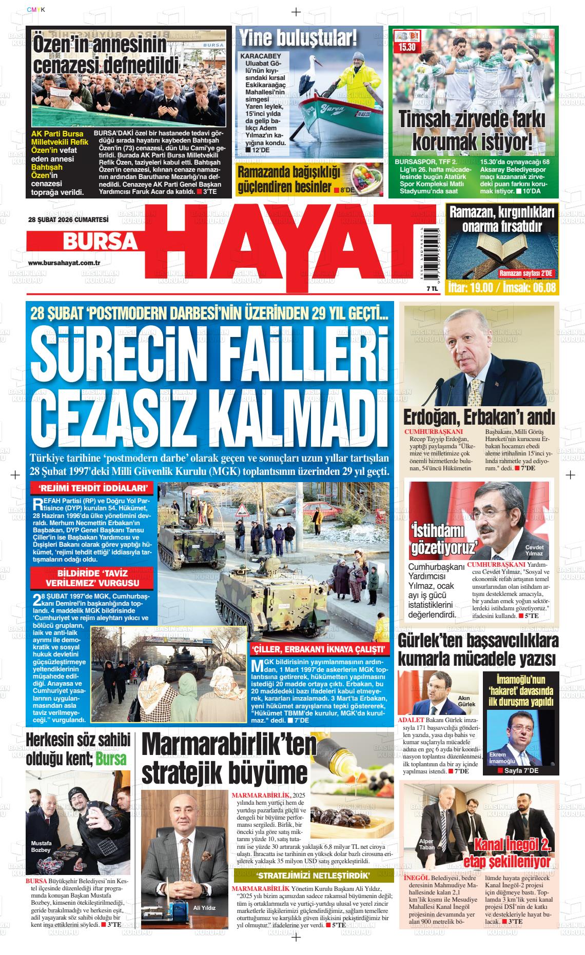 Bursa Hayat 28.02.2026
