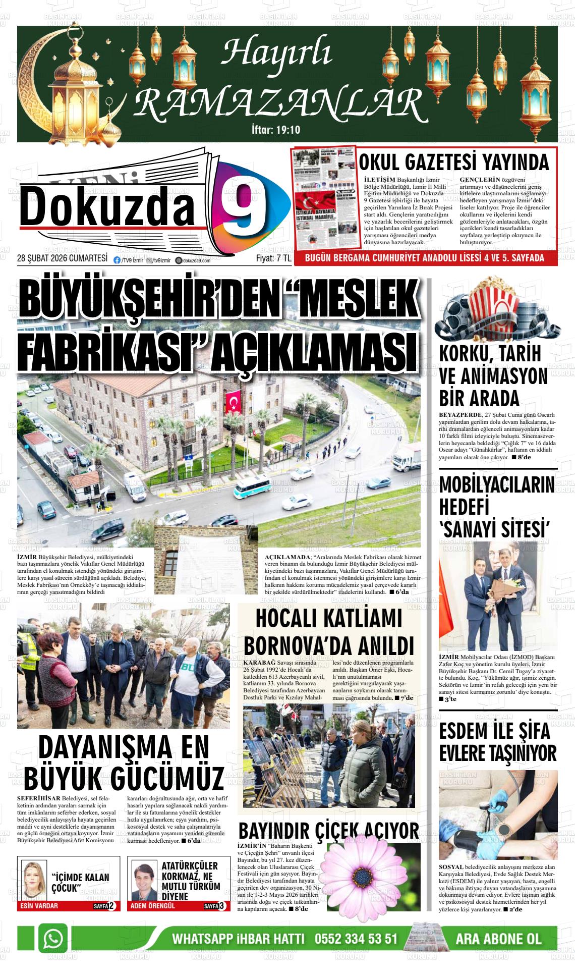 Izmir Buyuktorbali 28.02.2026