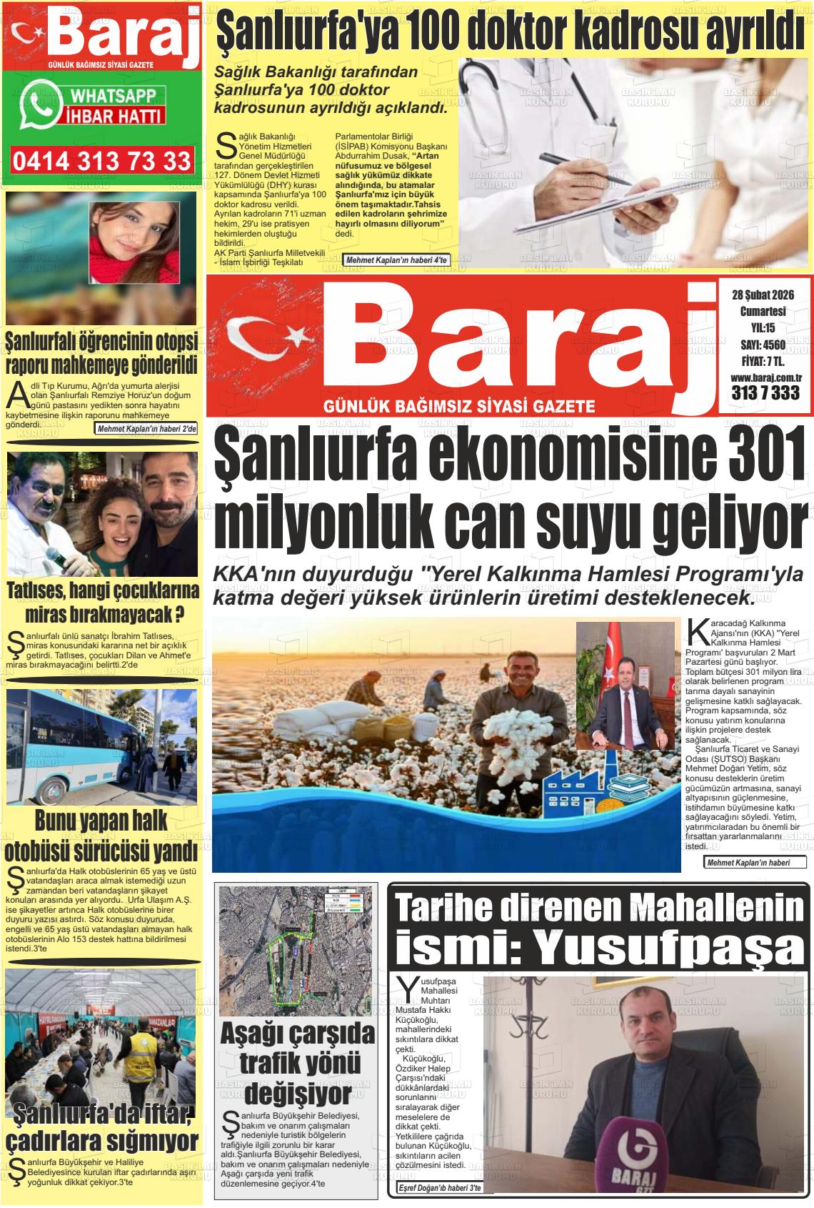 Sanliurfa Dundenbugunesafak 28.02.2026