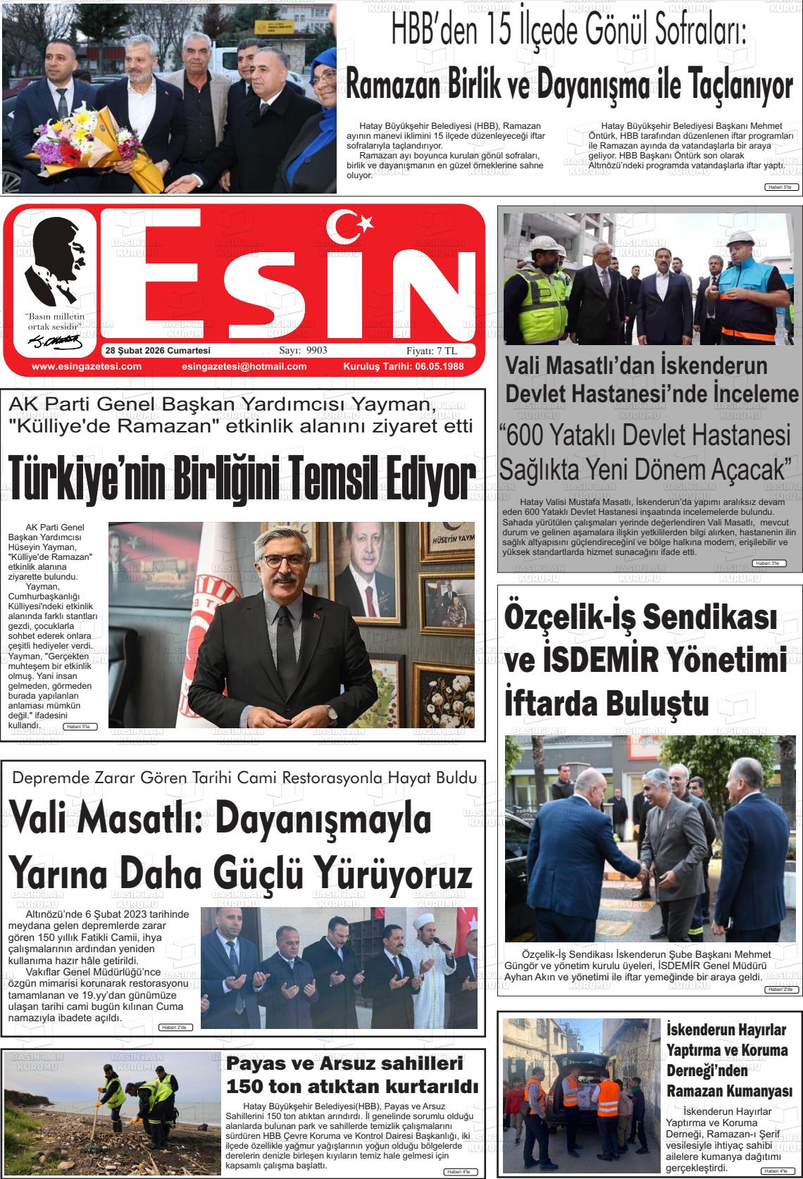 Hatay Esin 28.02.2026