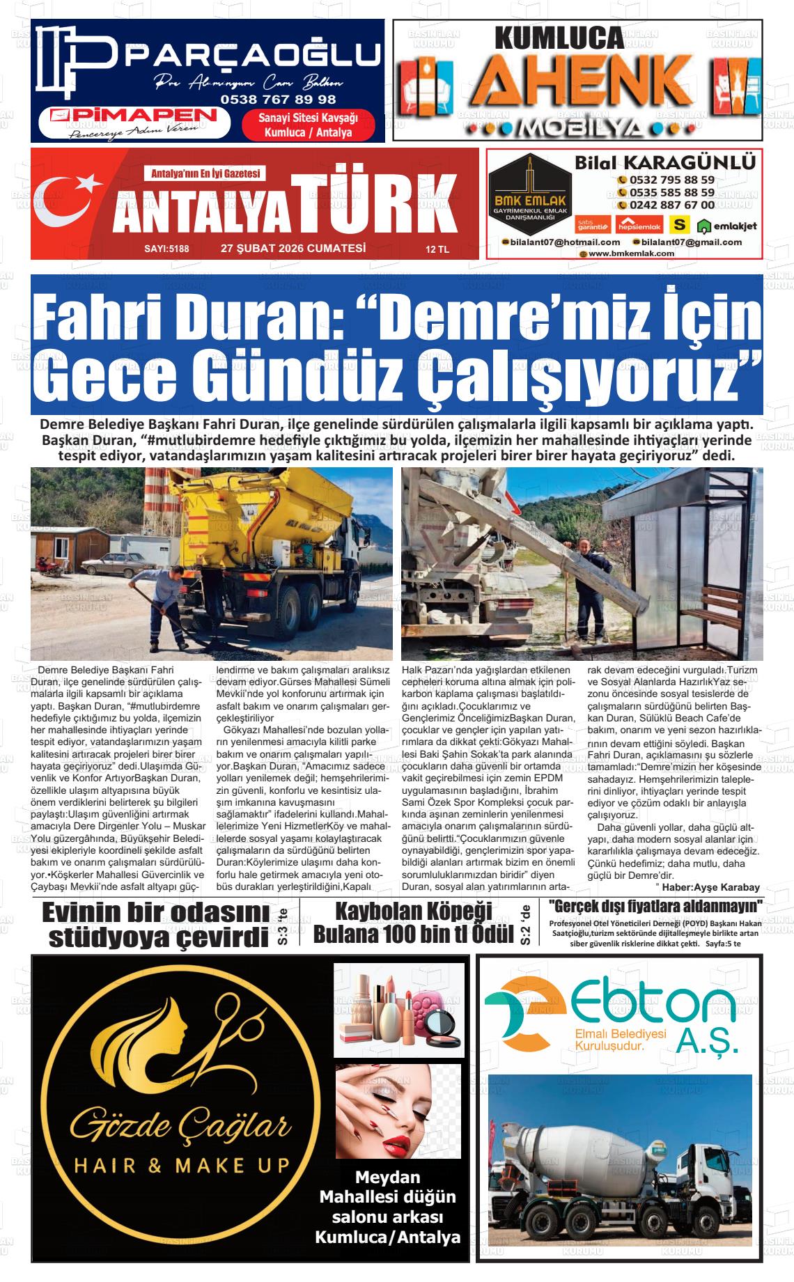 Antalya Finikea 28.02.2026