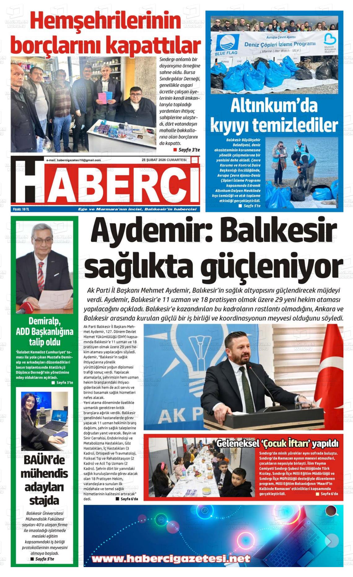 Mersin Haberci 28.02.2026