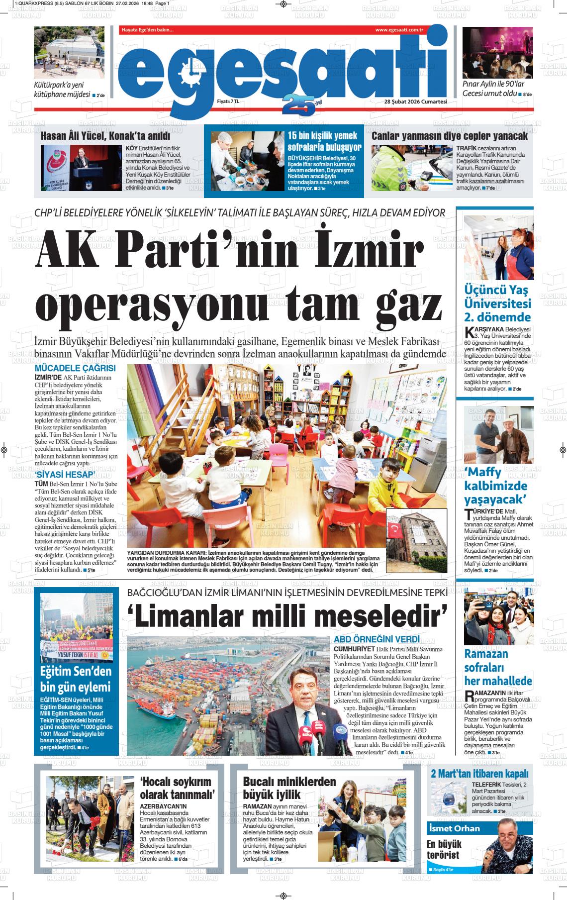 Izmir Haberekspres 28.02.2026