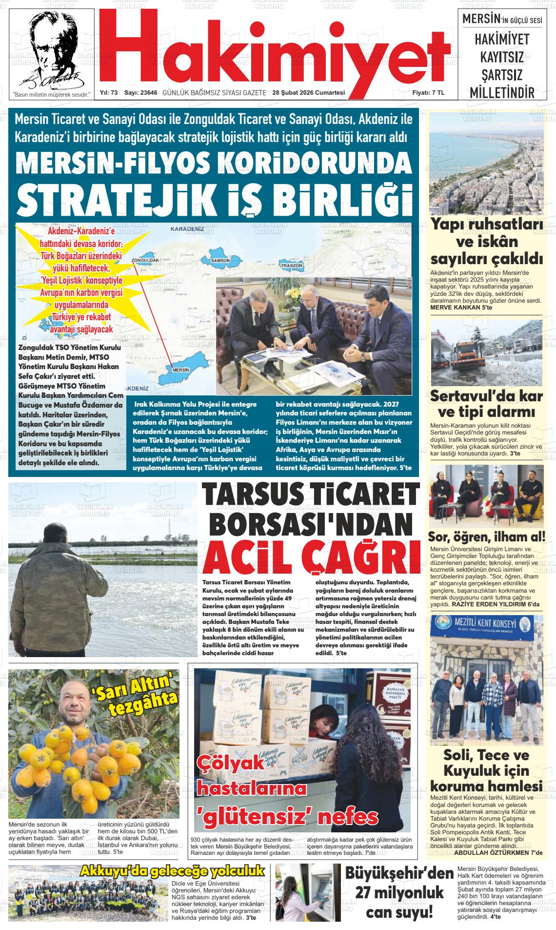 Konya Hakimiyet 28.02.2026