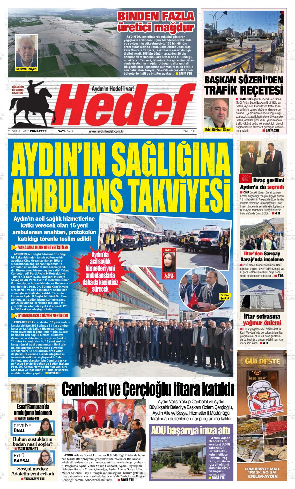 Canakkale Hedef 28.02.2026