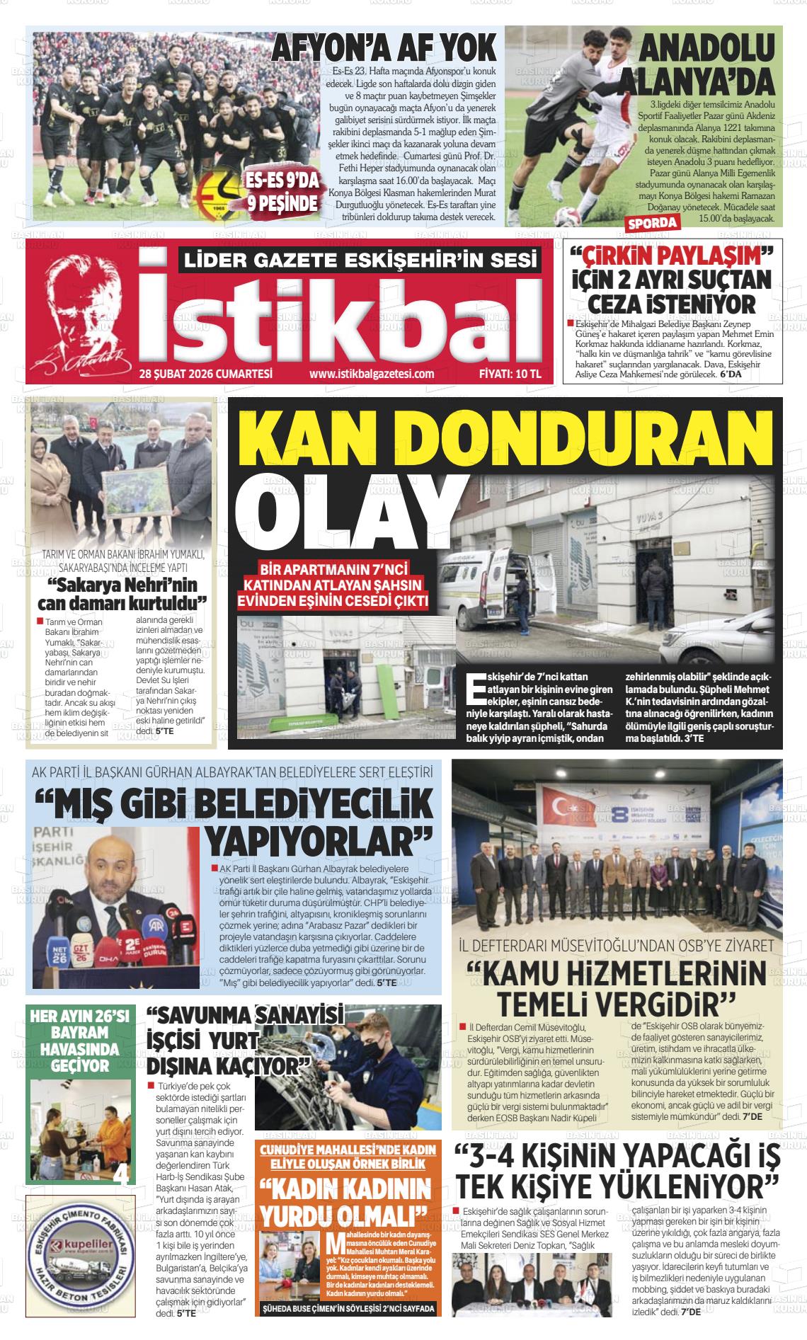 Eskisehir Istikbal 28.02.2026