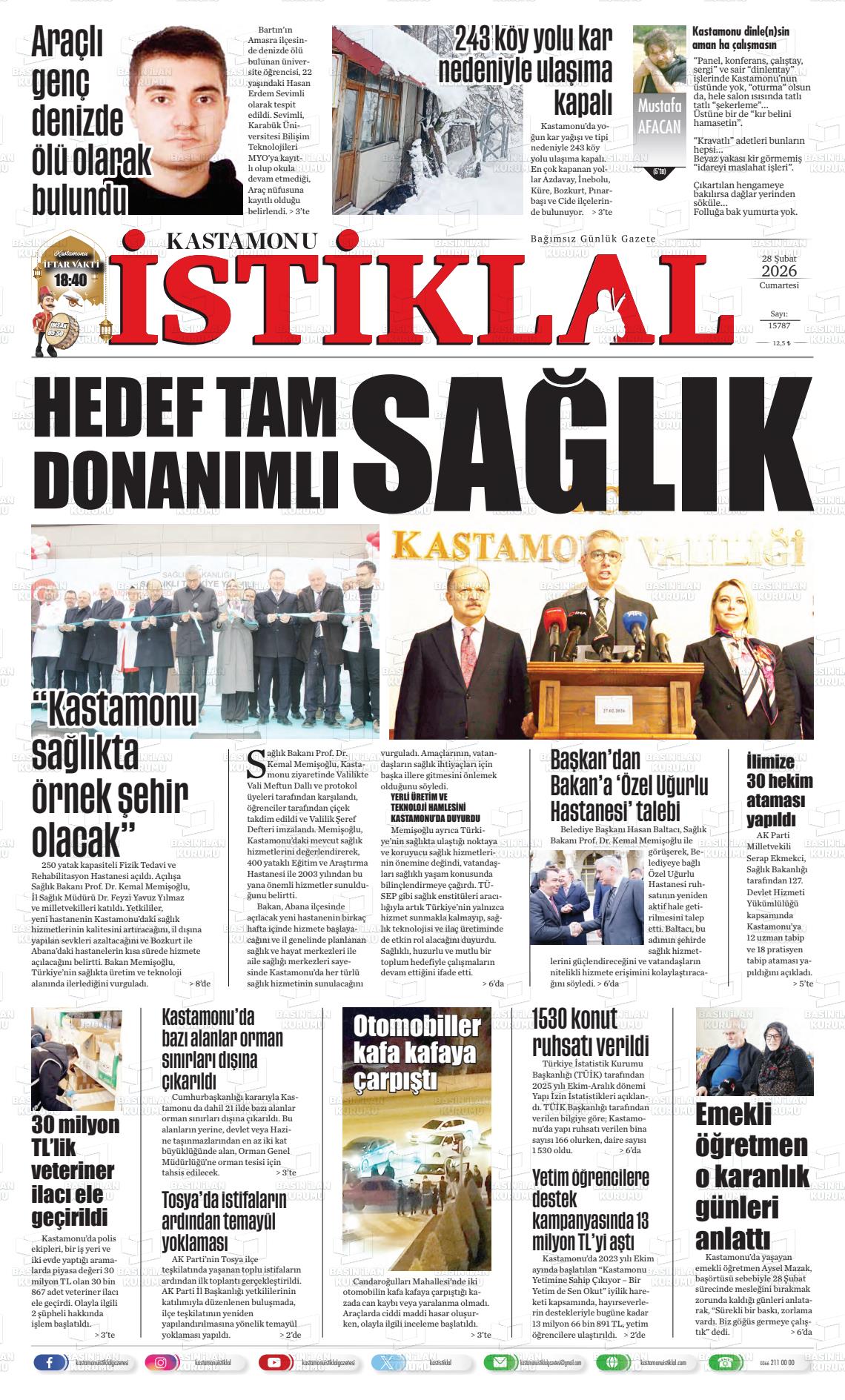 Kastamonu 28.02.2026