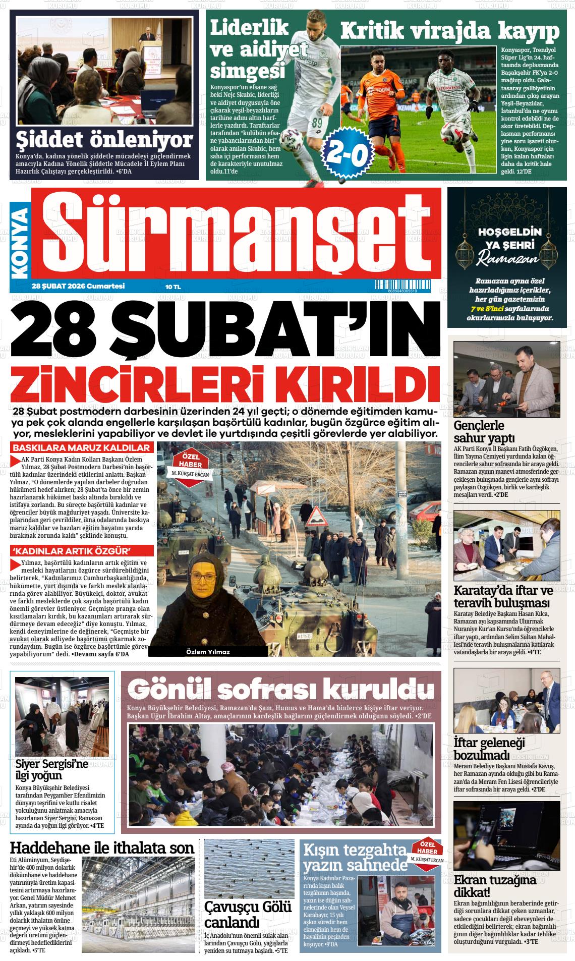 Konya Ninsesi 28.02.2026