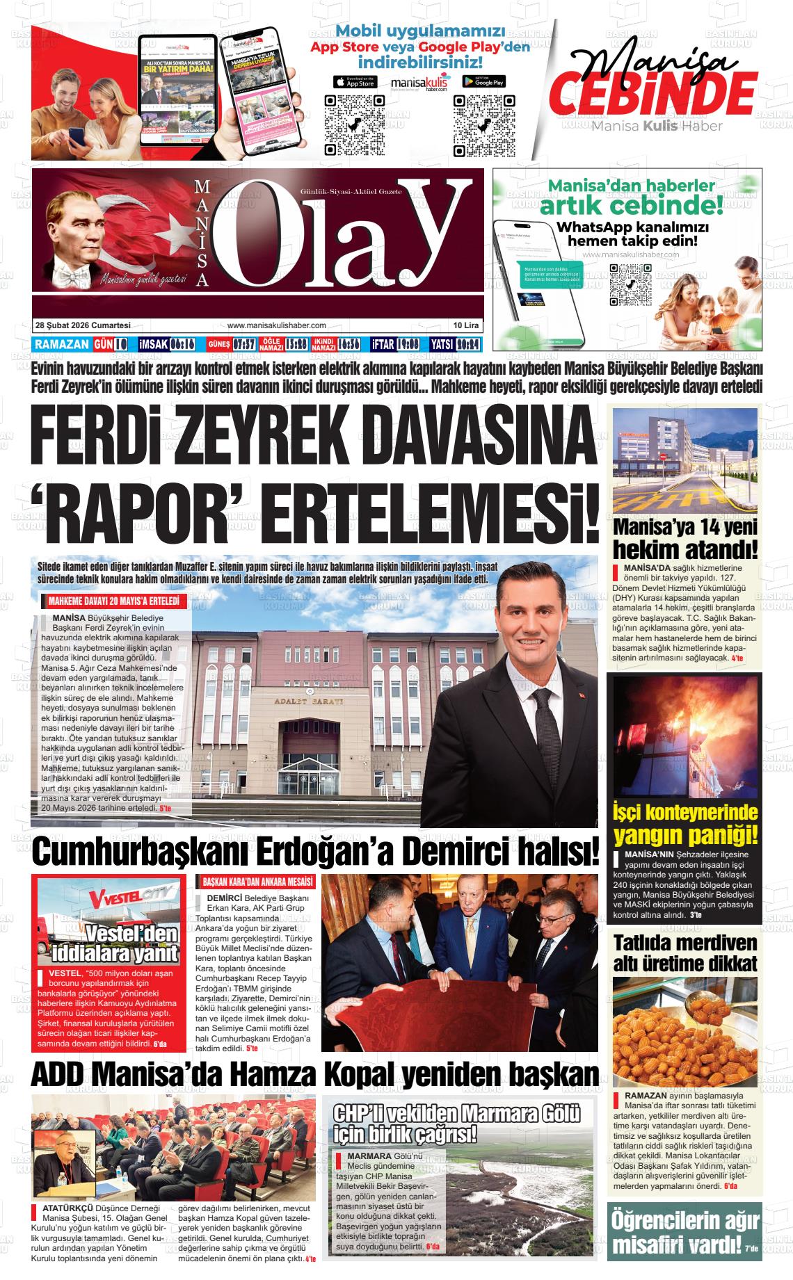 Manisa Olay 28.02.2026