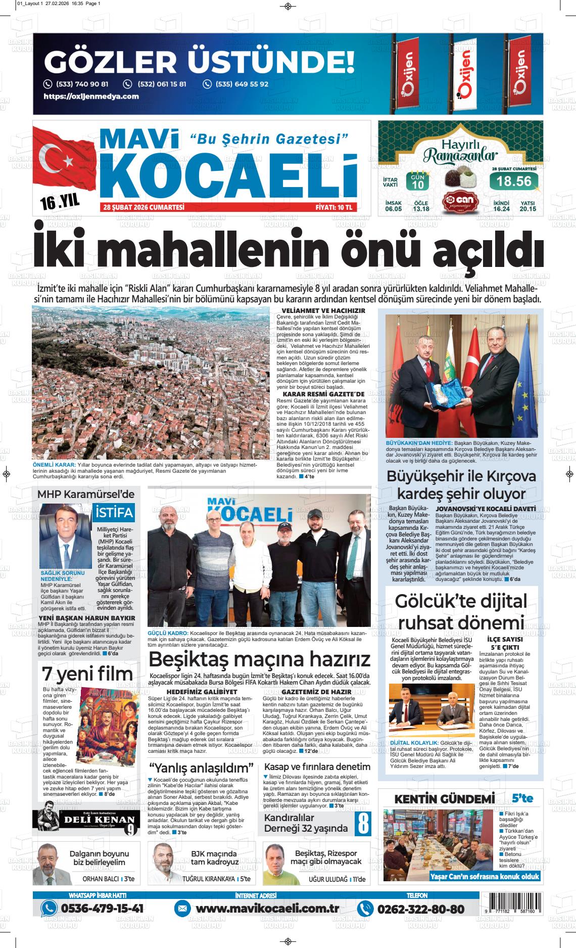 Kocaeli Mavi 28.02.2026