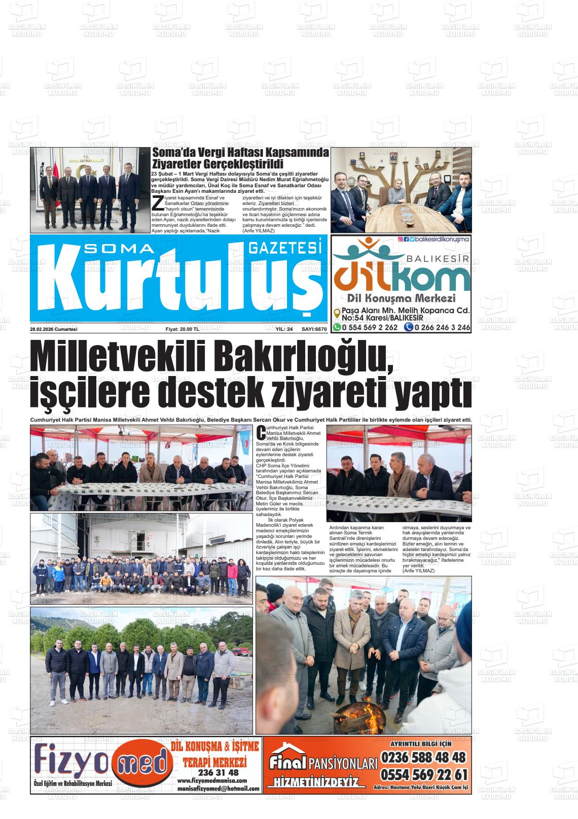 Manisa Somagundem 28.02.2026