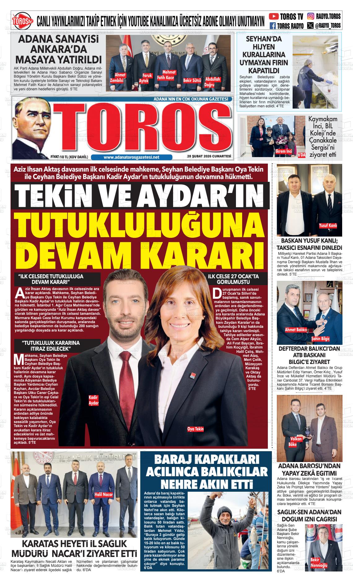 Antalya Toros 28.02.2026