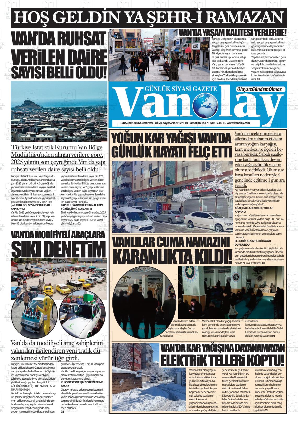 Van Olay 28.02.2026