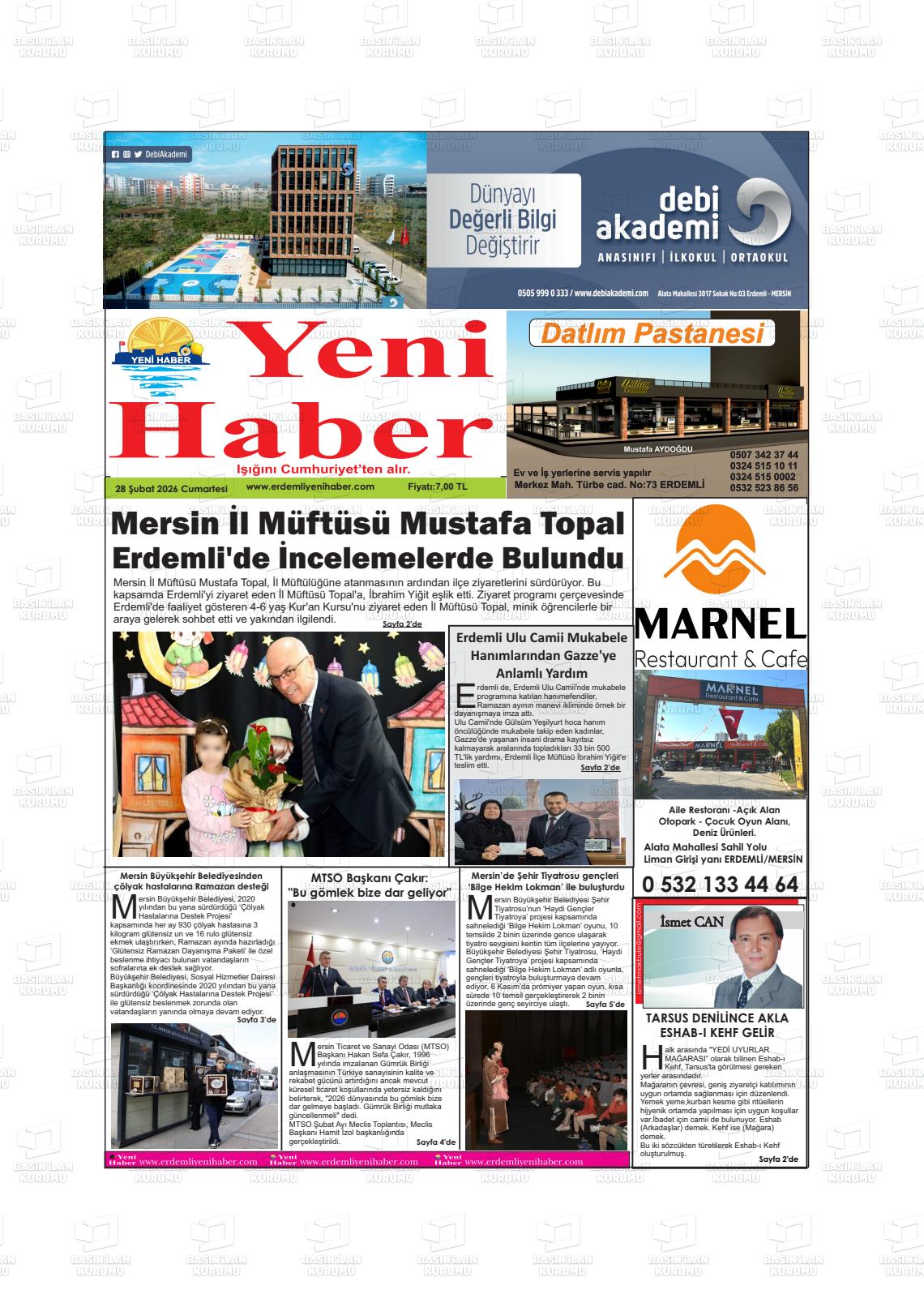 Konya Yenihaber 28.02.2026