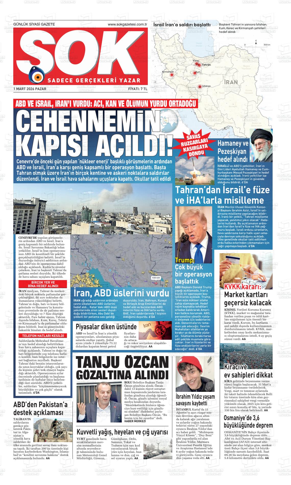 Istanbul Sok 01.03.2026