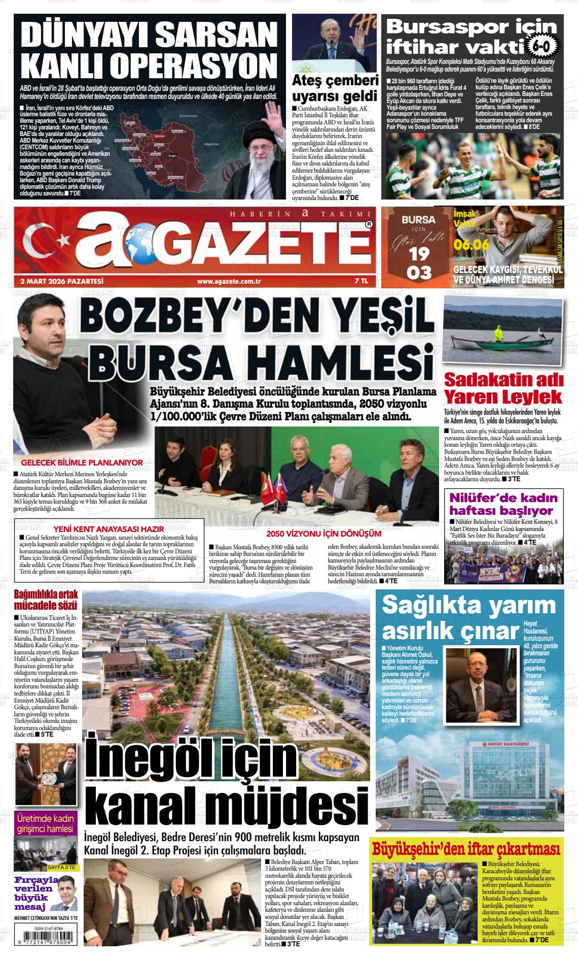 Bursa Agazete 02.03.2026