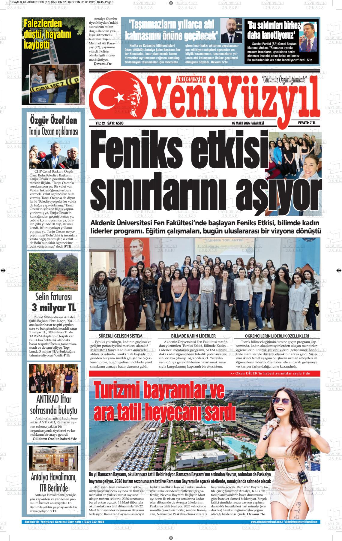 Antalya Akdenizdeyeniyuzyil 02.03.2026