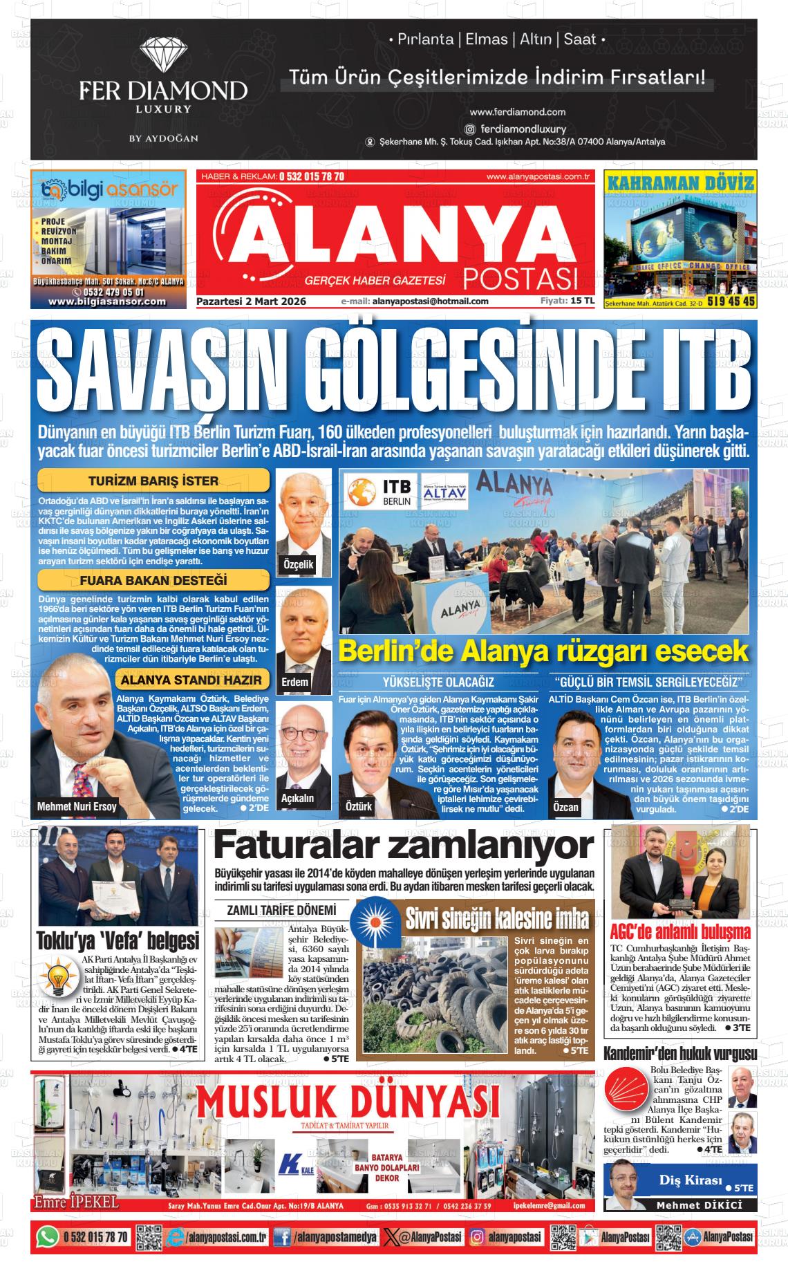 Antalya Alanyapostasi 02.03.2026