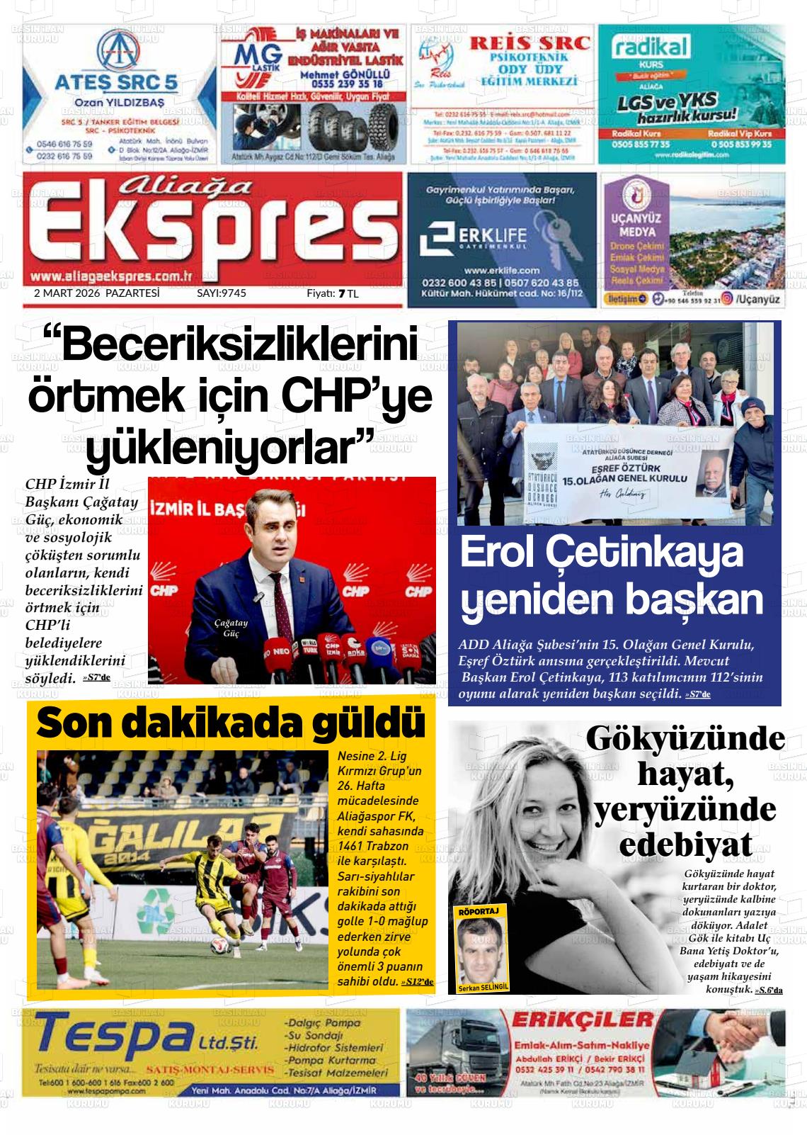 Izmir Aliagaekspres 02.03.2026