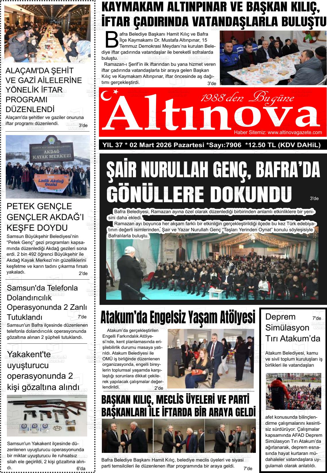 Samsun Altinova 02.03.2026
