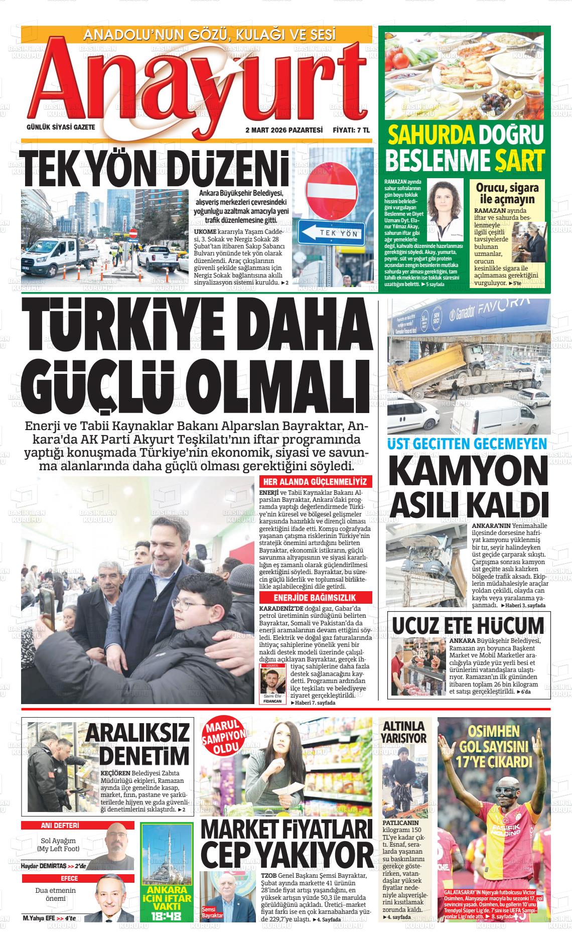 Ankara Anayurt 02.03.2026