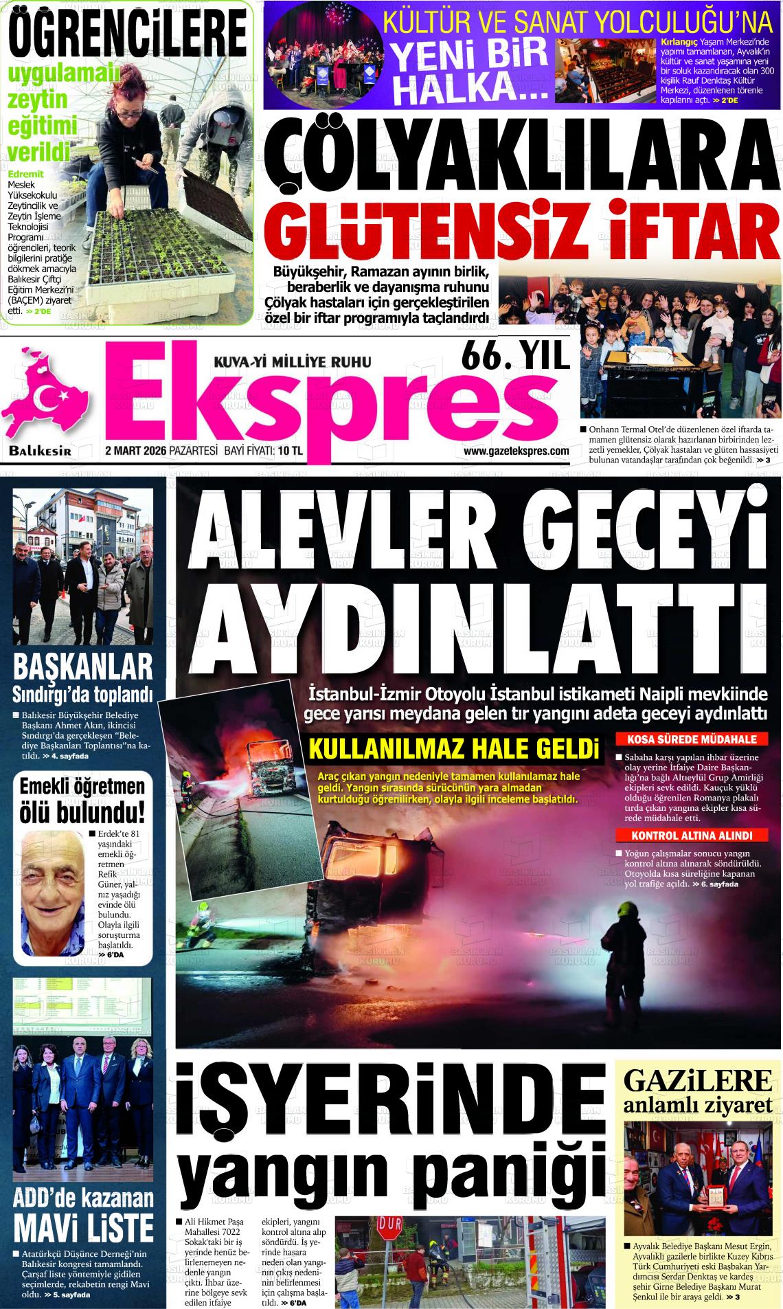 Balikesir Ekspres 02.03.2026