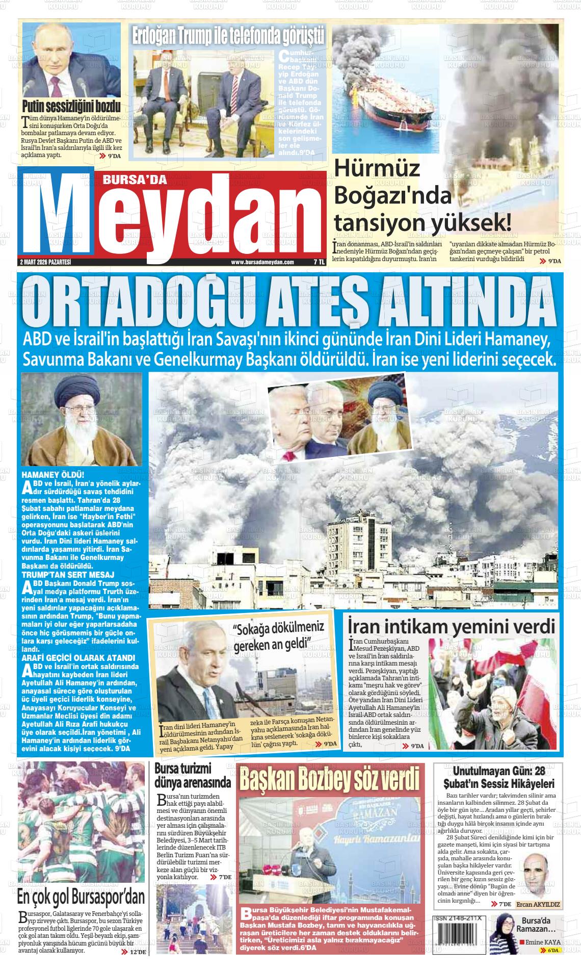 Bursa Dameydan 02.03.2026