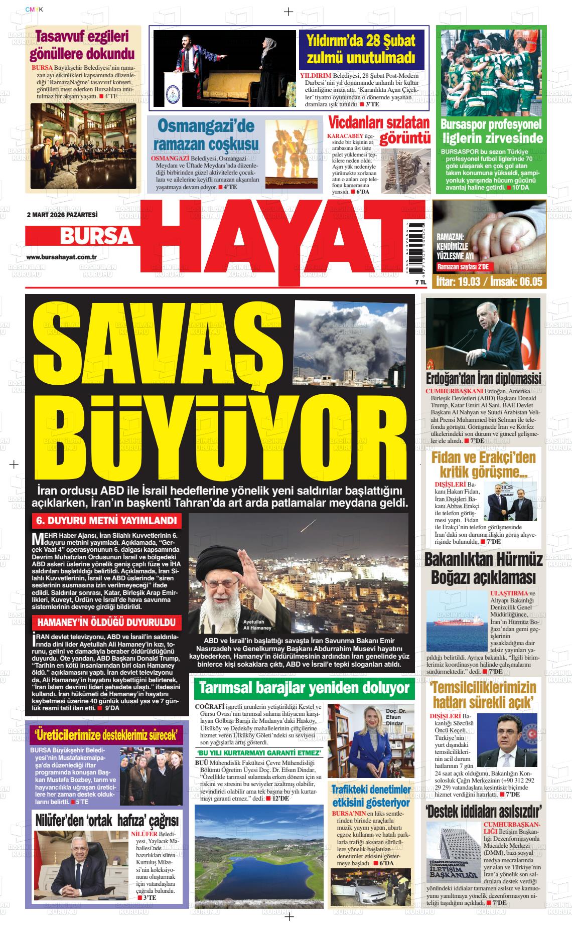Bursa Hayat 02.03.2026