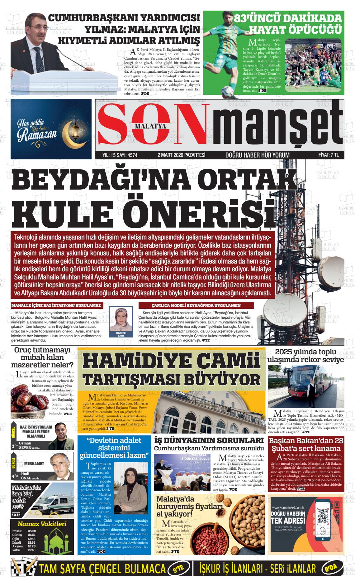 Malatya Busabah 02.03.2026