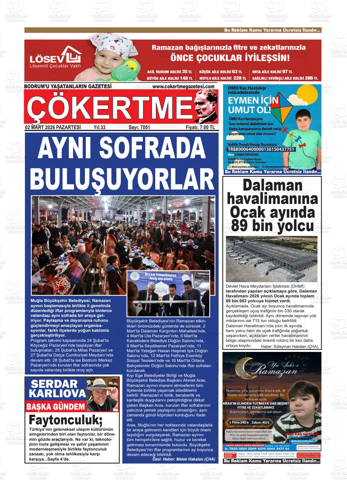 Mugla Cokertme 02.03.2026