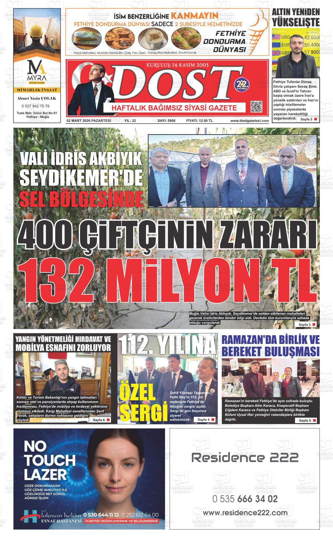 Mugla Dost 02.03.2026