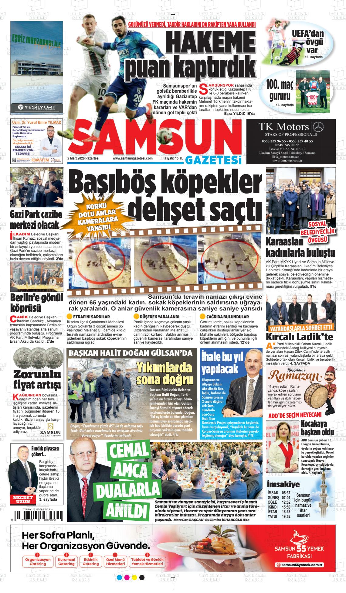 Samsun Ekip 02.03.2026