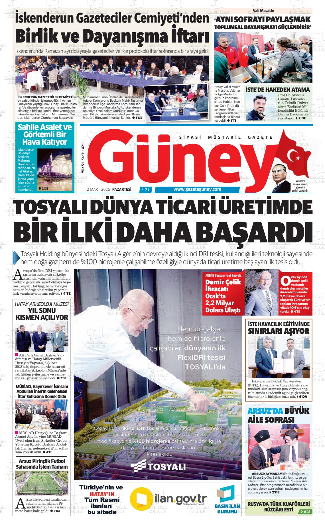 Mersin Guney 02.03.2026