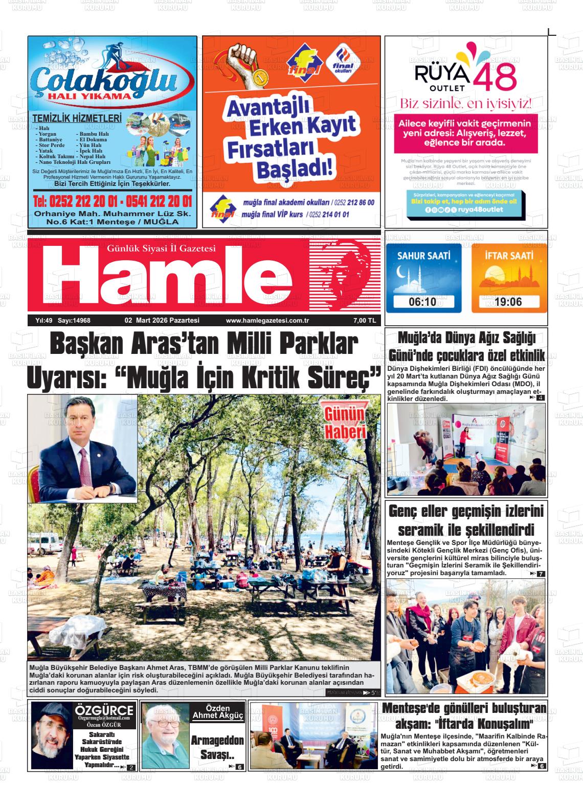 Mugla Hamle 02.03.2026