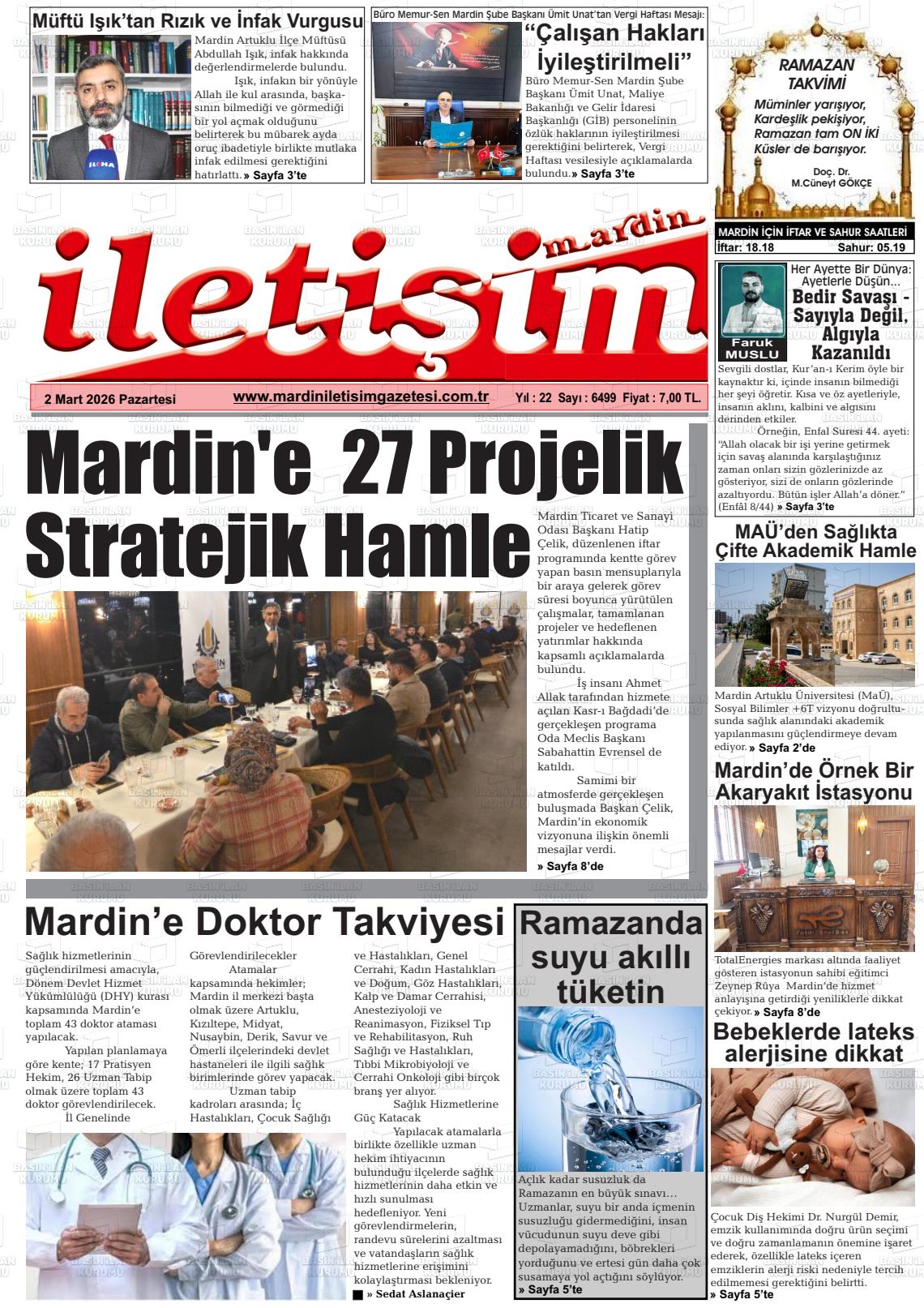 Mardin Iletisim 02.03.2026
