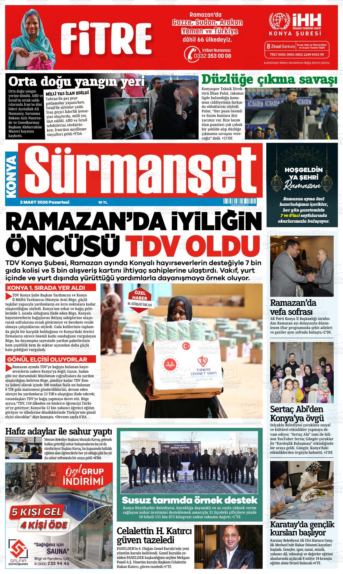 Konya Ninsesi 02.03.2026