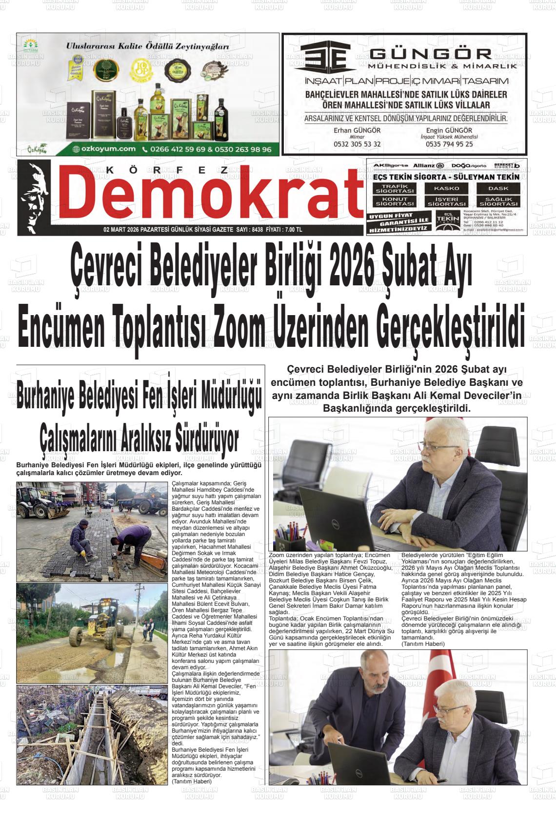 Balikesir Korfezdemokrat 02.03.2026
