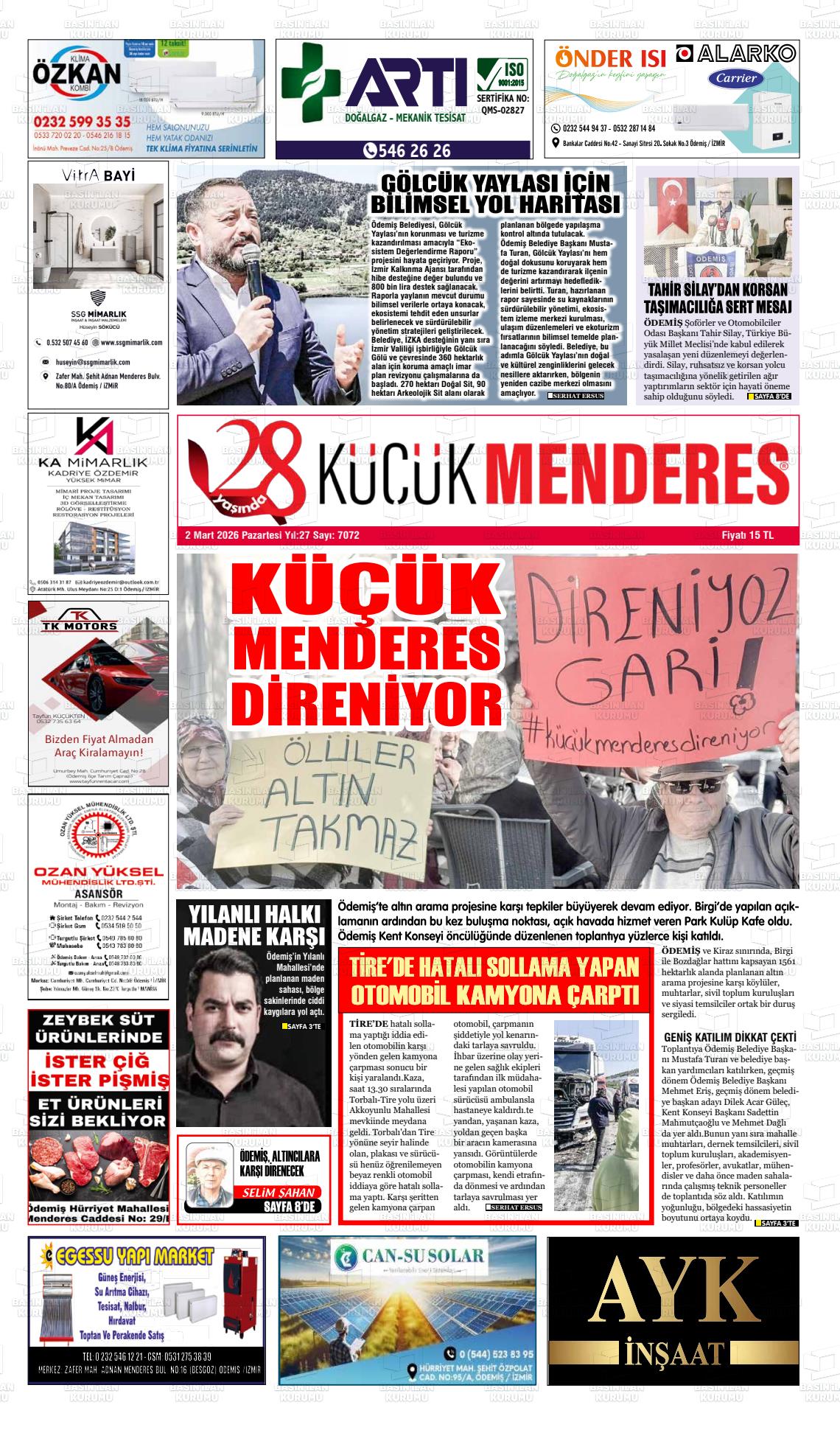 Izmir Kucukmenderes 02.03.2026