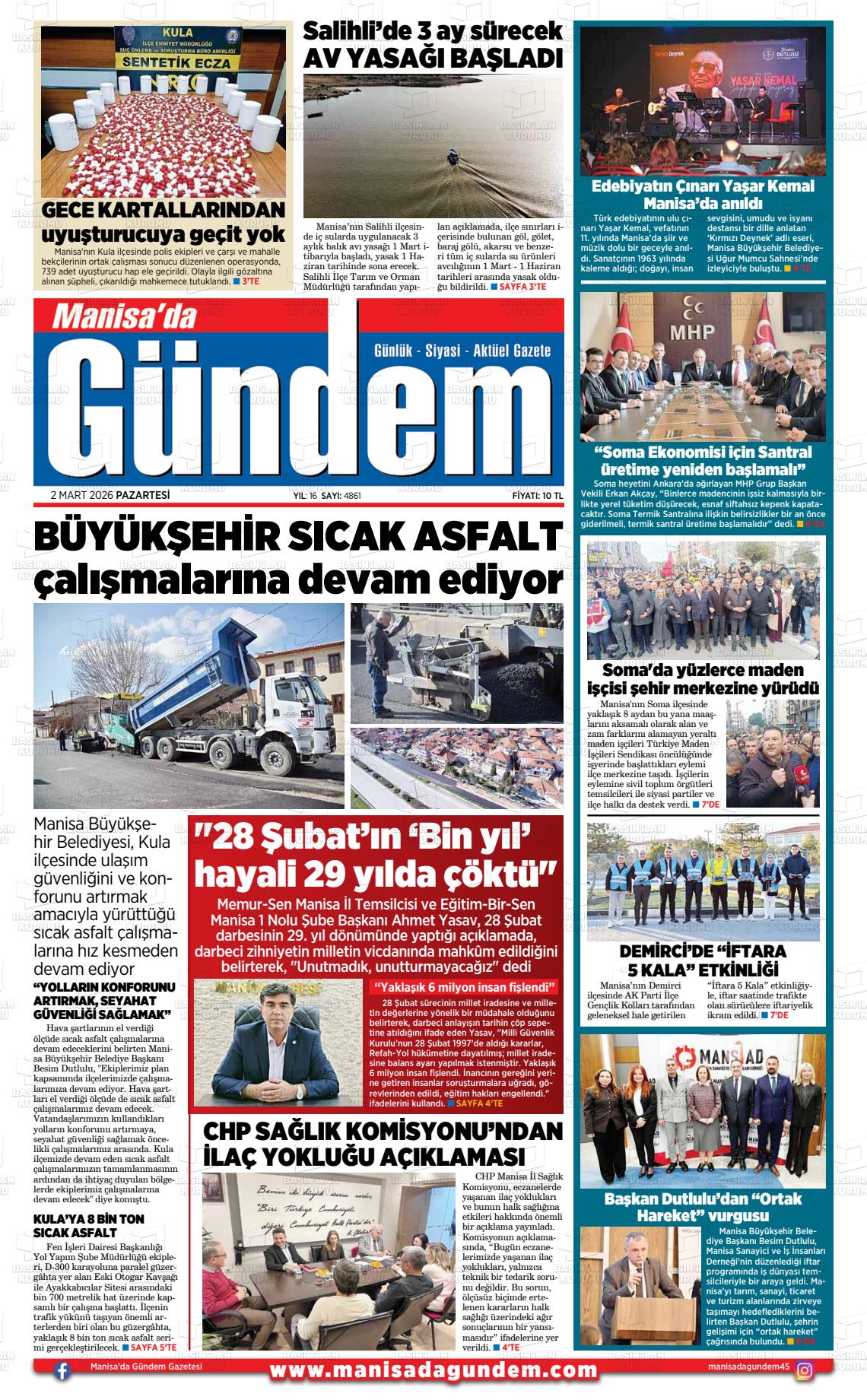 Manisa Dagundem 02.03.2026