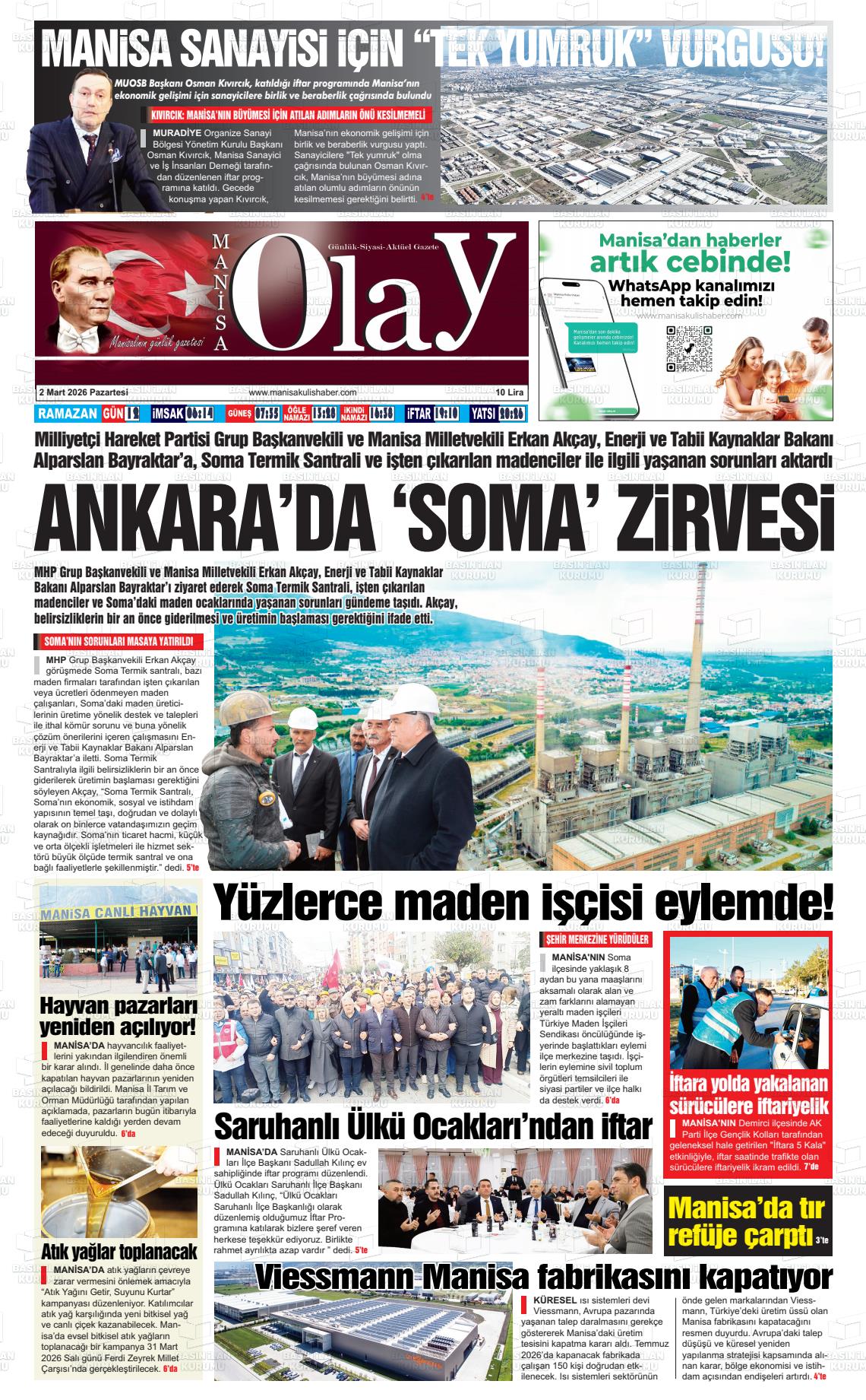 Manisa Olay 02.03.2026