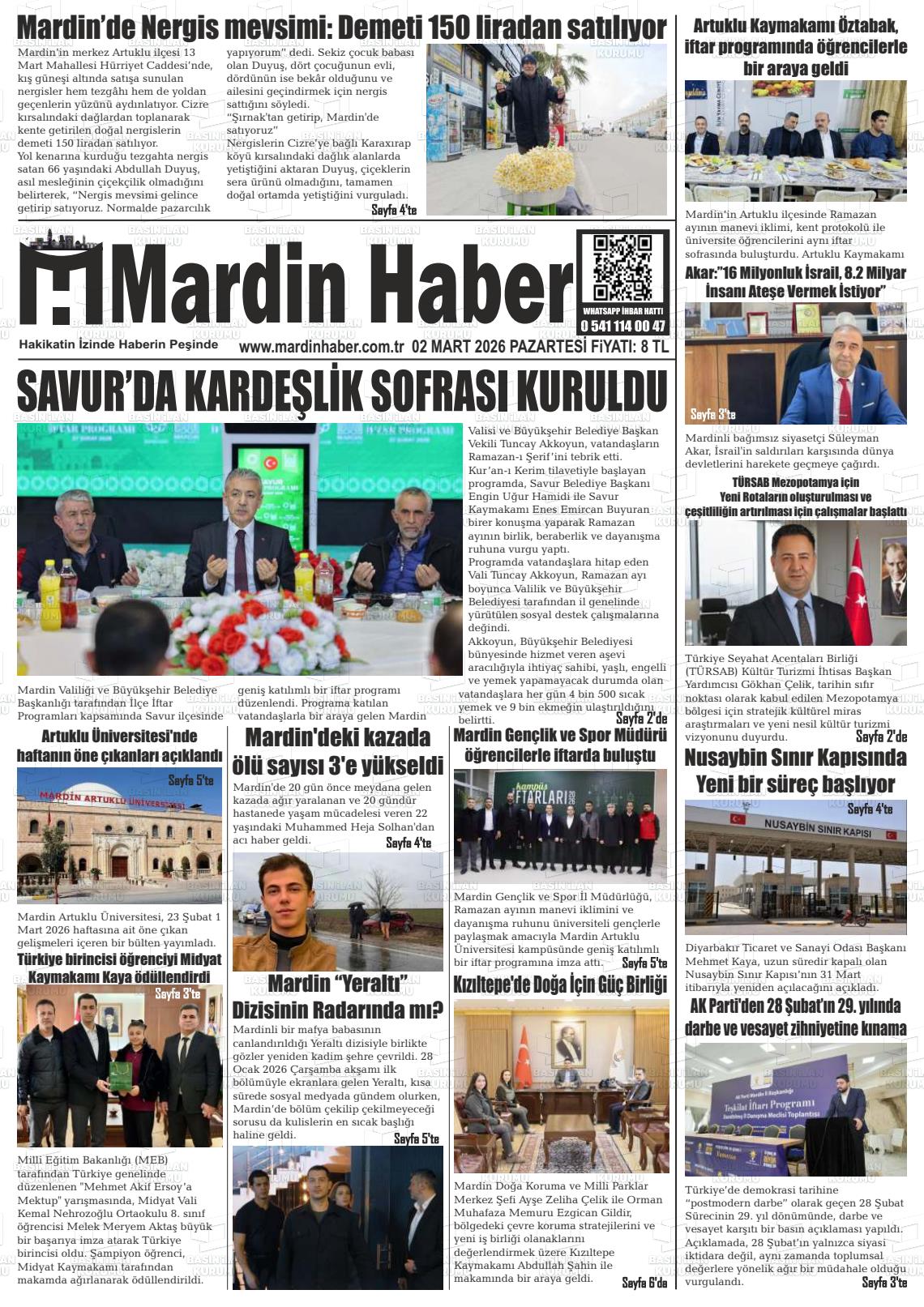 Mardin Haber 02.03.2026