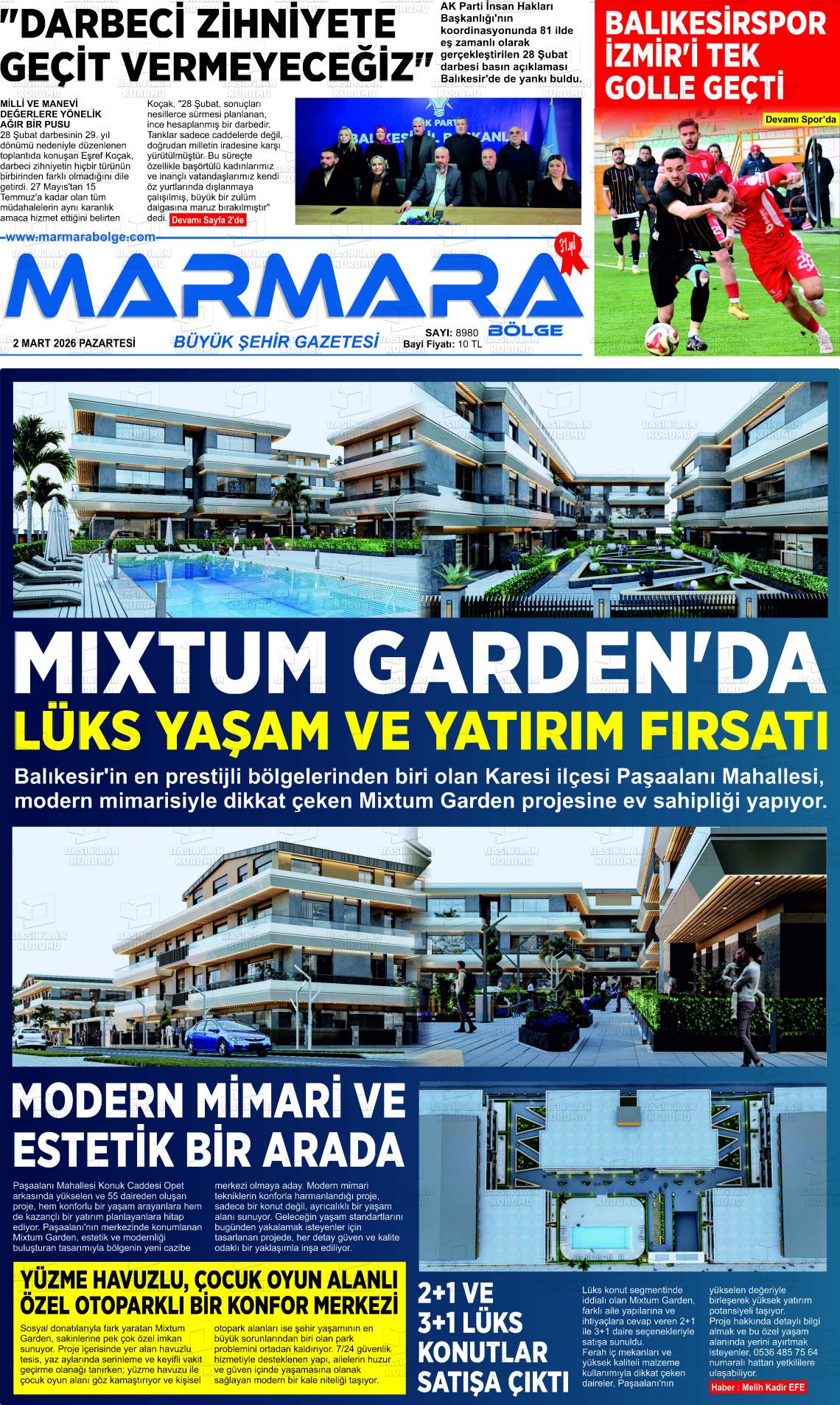 Balikesir Marmarabolge 02.03.2026