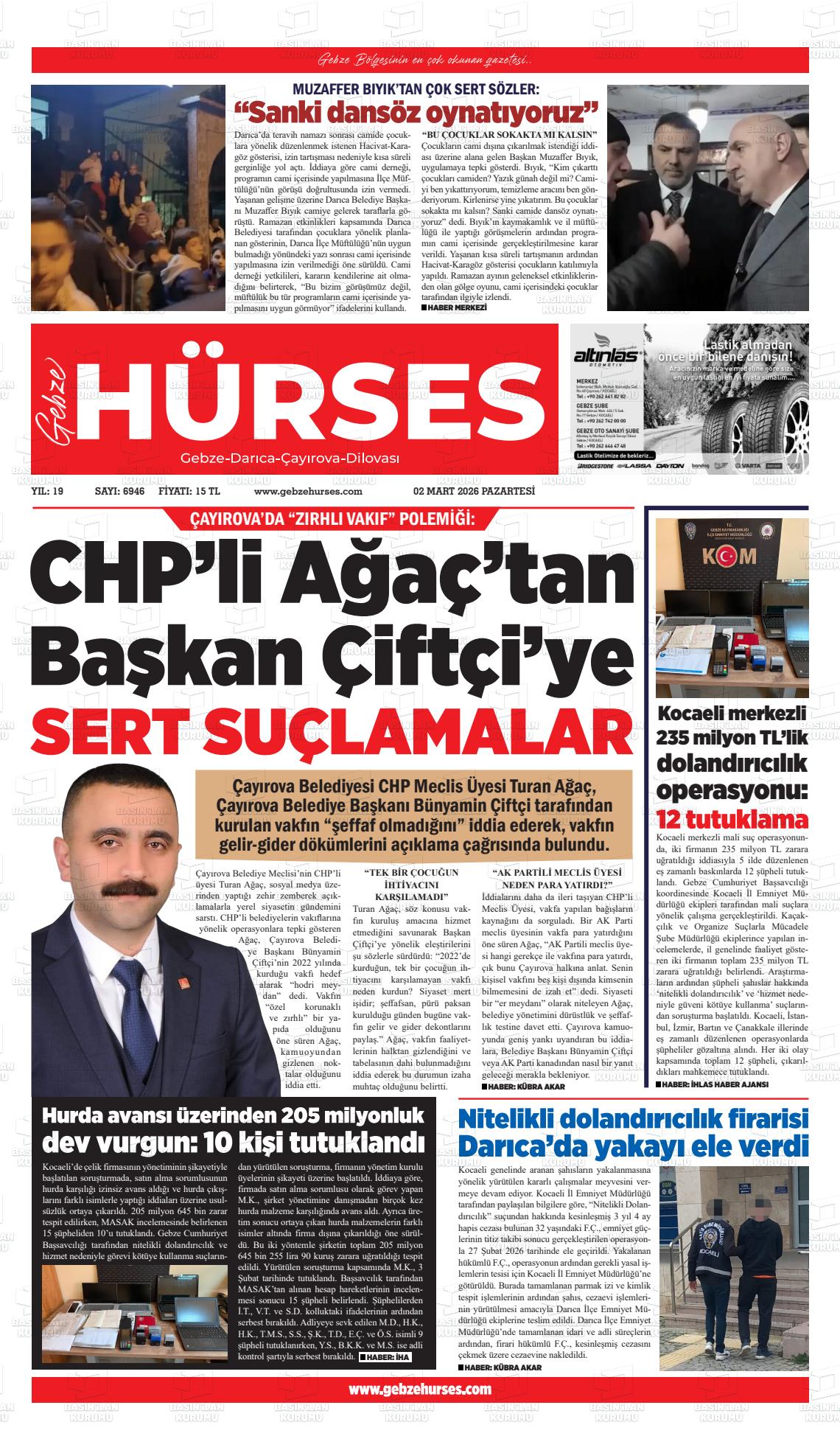 Kocaeli Marmaragebze 02.03.2026