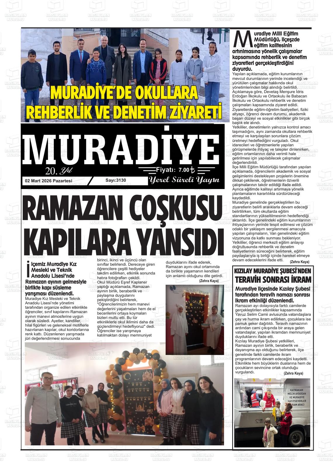 Van Muradiye 02.03.2026