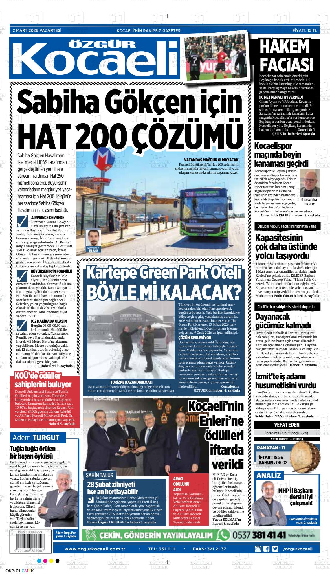 Kocaeli Ozgur 02.03.2026