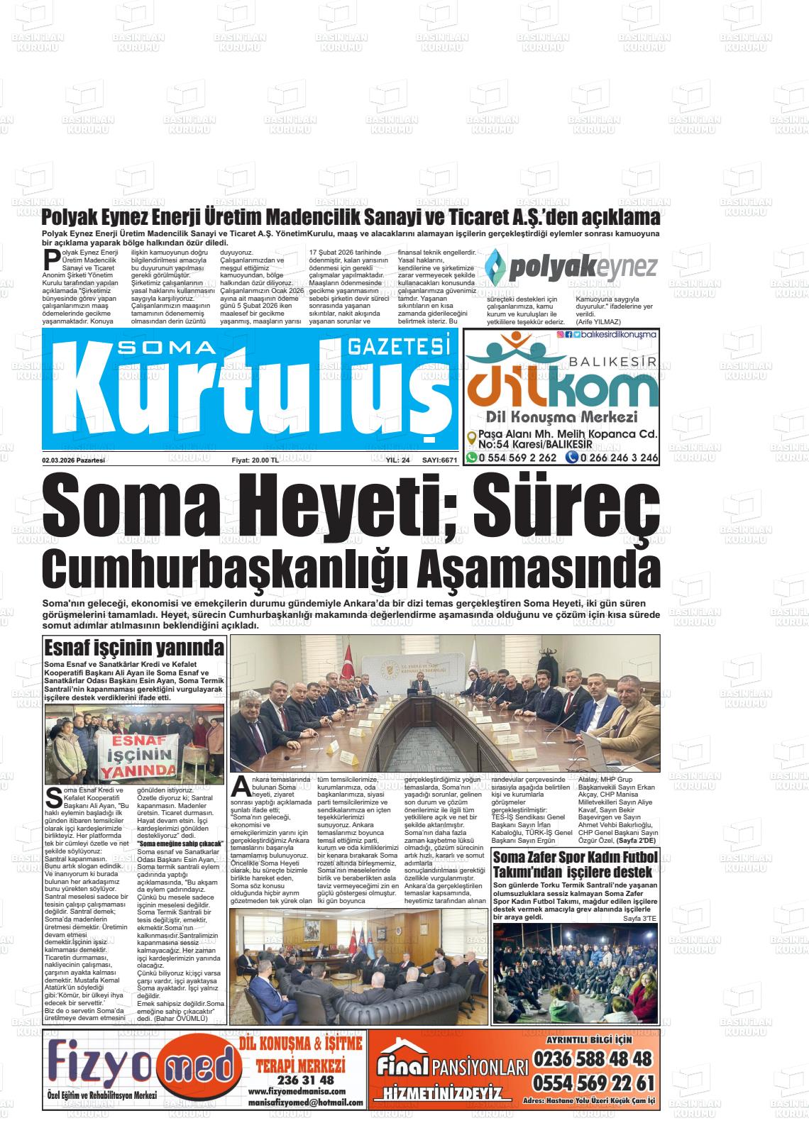Manisa Somagundem 02.03.2026